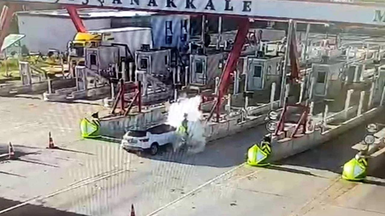 Karı-kocayı feci kaza ayırdı! Kan donduran anlar kayıt altında...