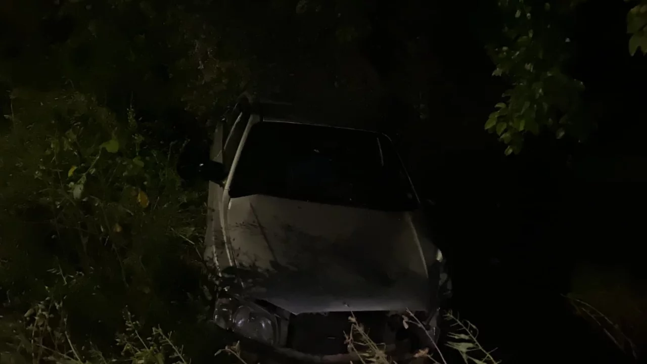 Bursa'da kontrolden çıkan araç zeytinliğe uçtu! 2'si çocuk 4 yaralı...