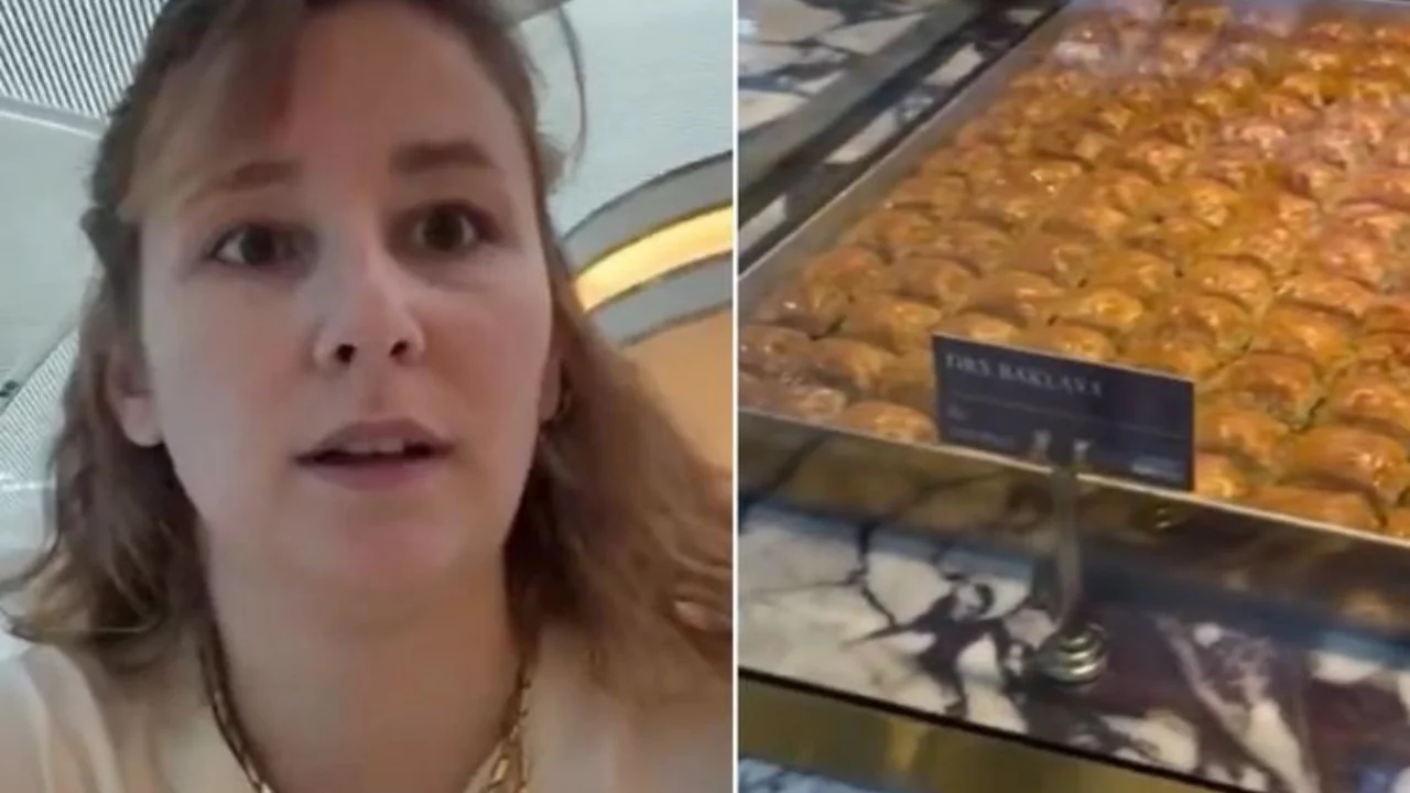 Havalimanında bir dilim baklava için istenen rakam isyan ettirdi!  "Fiyat algımı yitirdim"