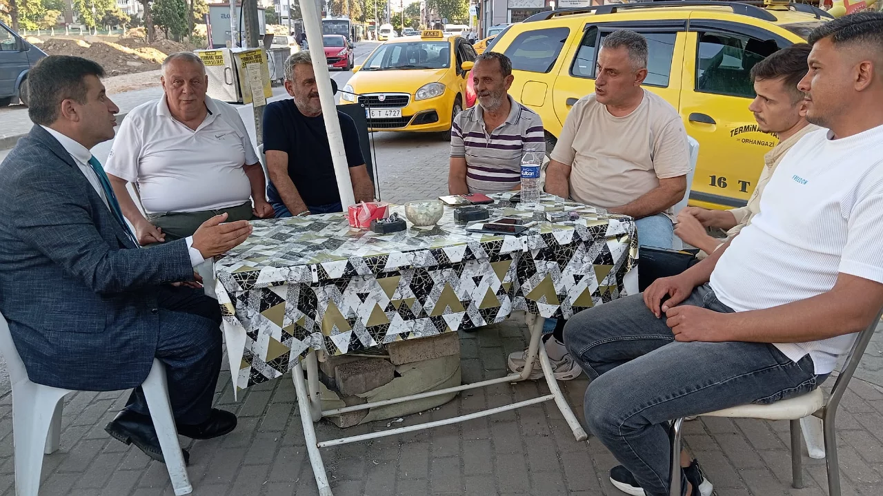 Bursa'da terminal taksicilerinin yer sorunu