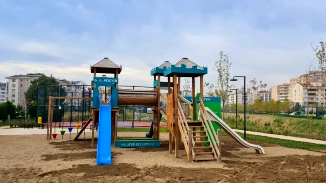 Nil&uuml;fer Belediyesi parklar i&ccedil;in harekete ge&ccedil;ti!
