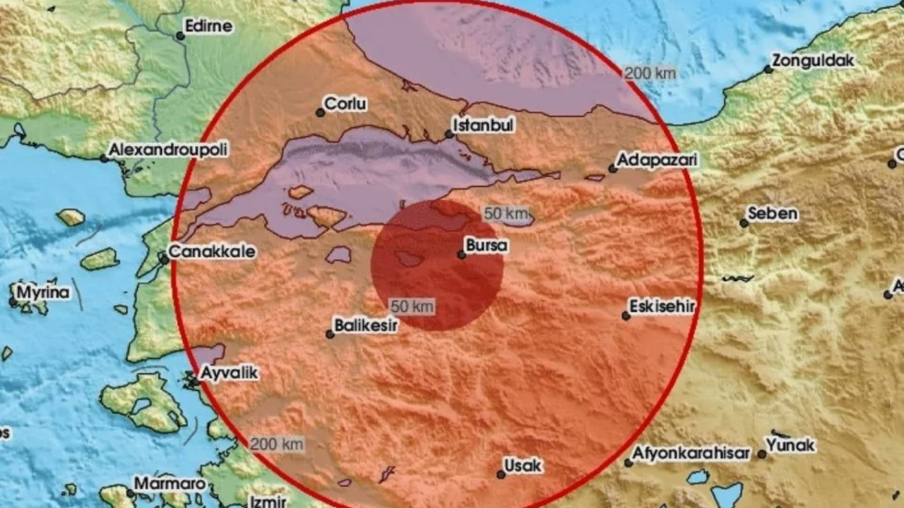 Son Dakika: Bursa'da Deprem mi Oldu? AFAD ve Kandilli Son Depremler Listesi