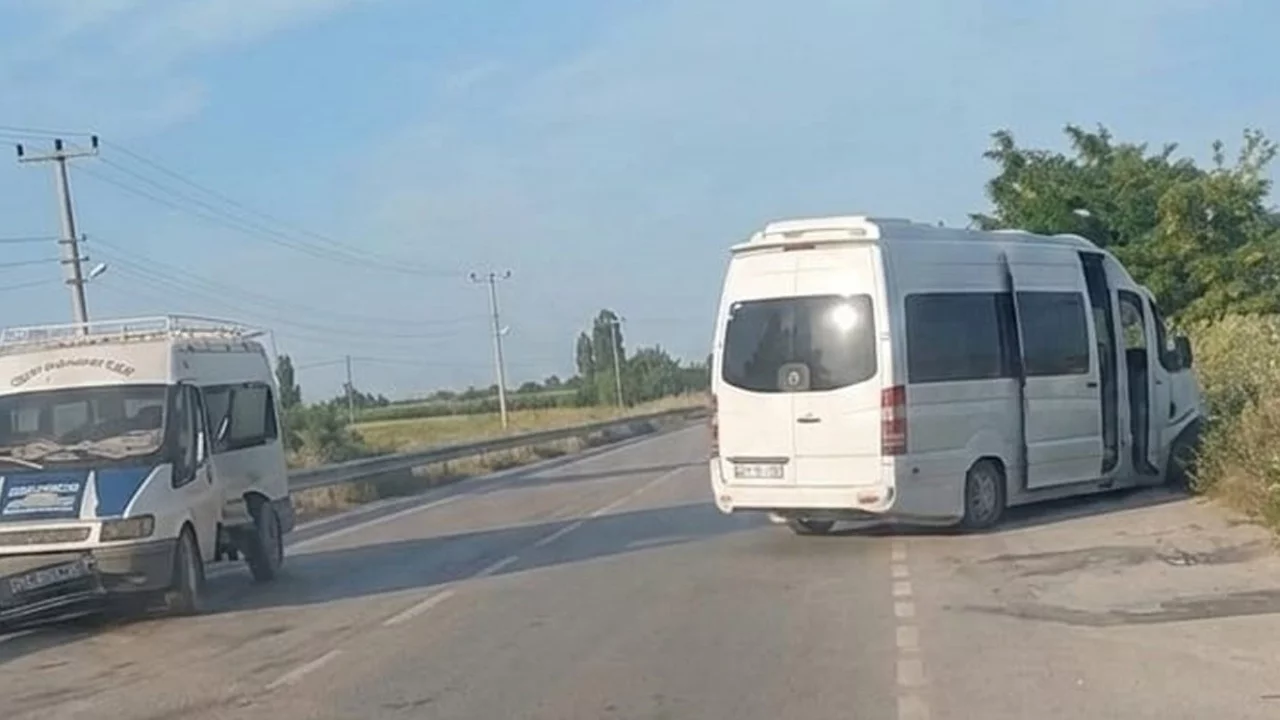 Sabah saatlerinde korkutan kaza, 10 kişi yaralandı