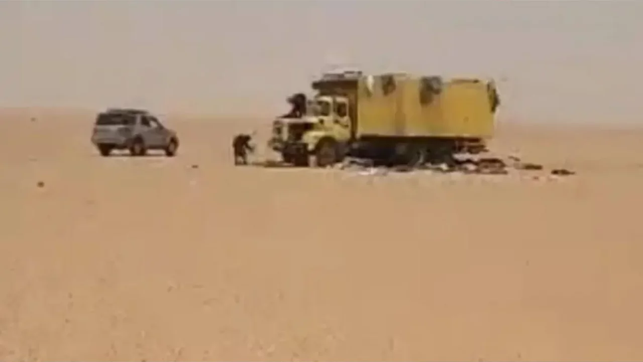 Sahra Çölü'nde kabus! 49 kişi susuzluktan öldü