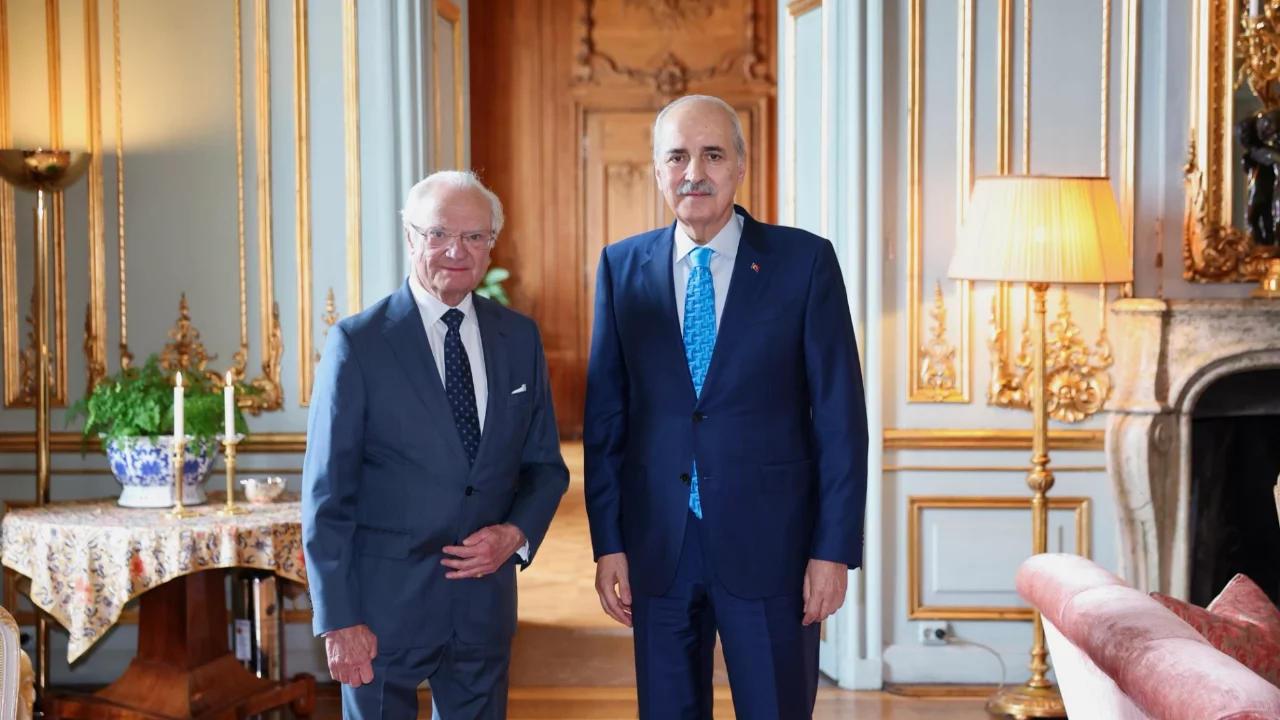 TBMM Başkanı Numan Kurtulmuş'tan Stockholm'de kritik temas