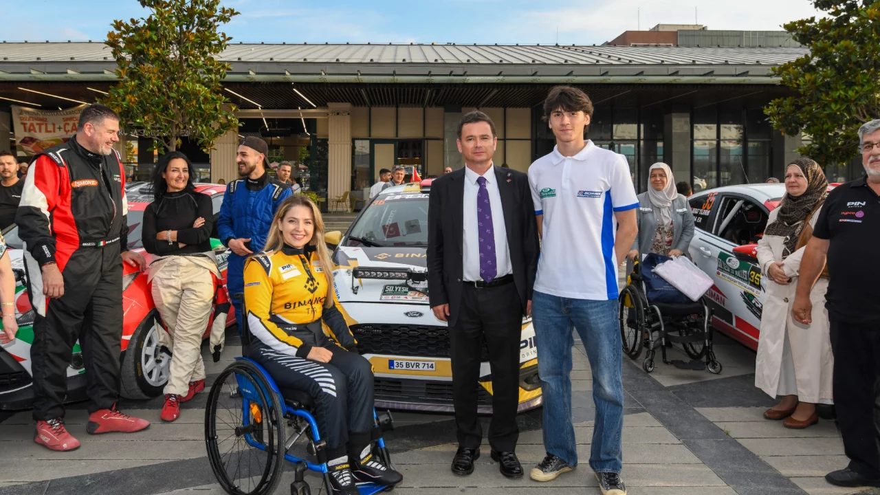 50. Yeşil Bursa Rallisi Osmangazi'den start aldı