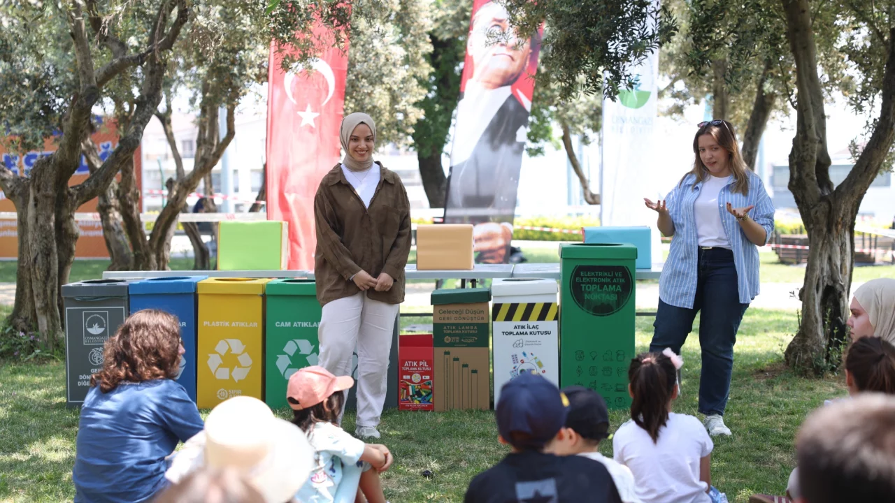 Osmangazi'de çocuklar doğayla buluştu