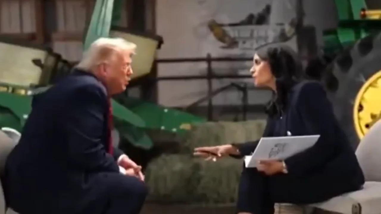 Trump, canlı yayında gazeteciye ateş p&uuml;sk&uuml;rd&uuml;: "Ya ahlaksızsın ya da aptalsın"