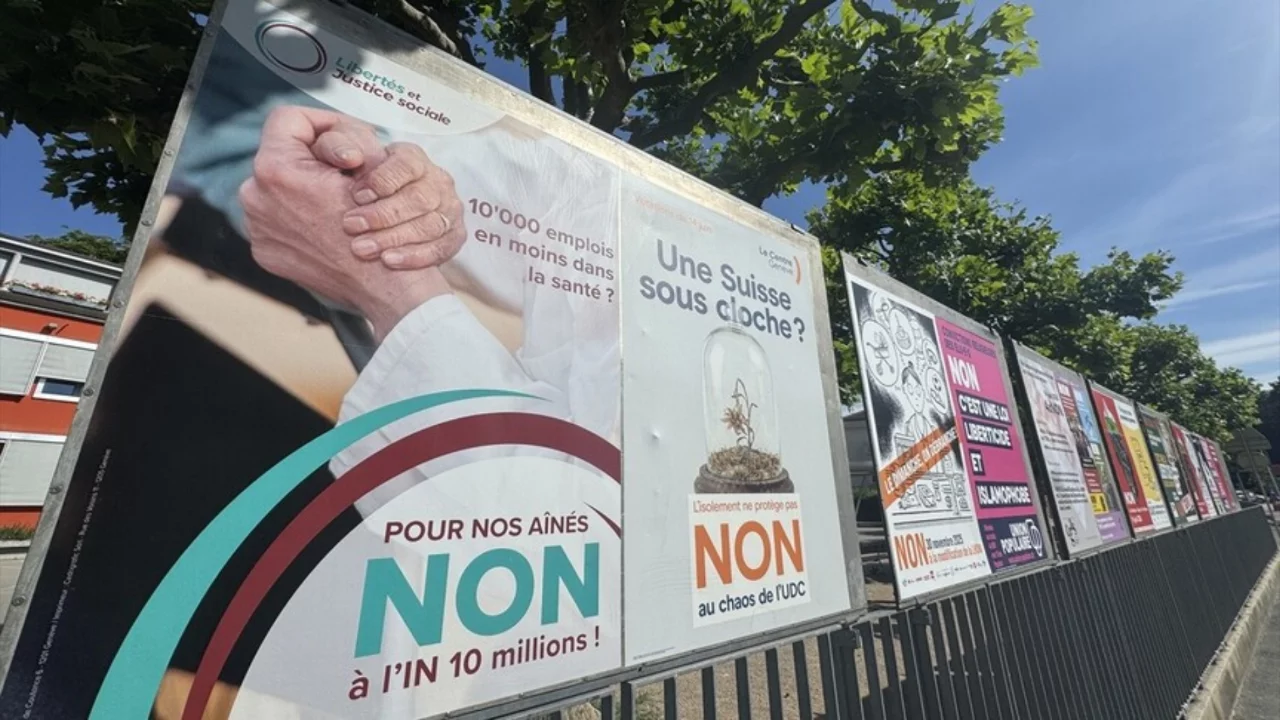 İsviçre'de "10 milyon sınırı" referandumu öncesi gerilim tırmanıyor: Ülke ikiye bölündü