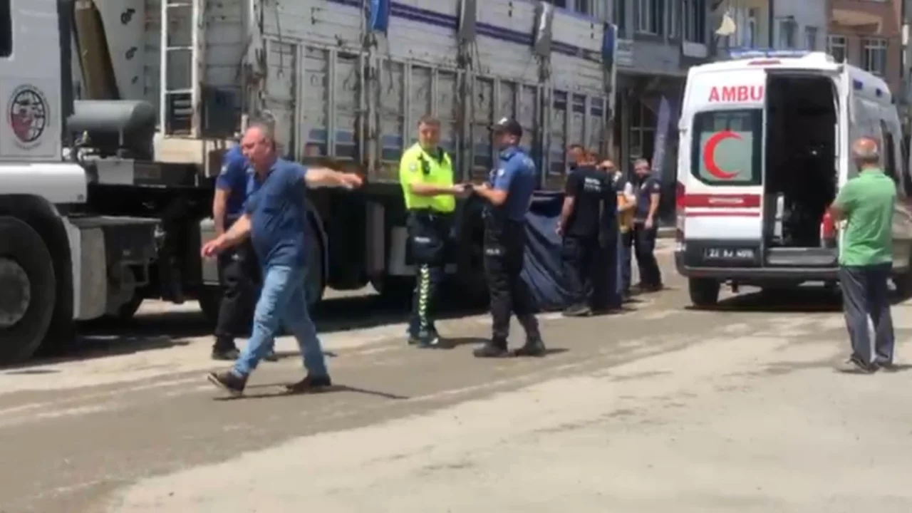 Karşıya ge&ccedil;mek isterken feci son!