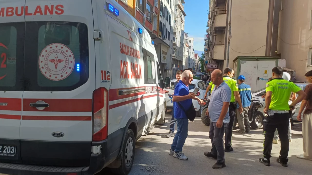 Orhangazi'de ATV'den düşen kadın yaralandı! 
