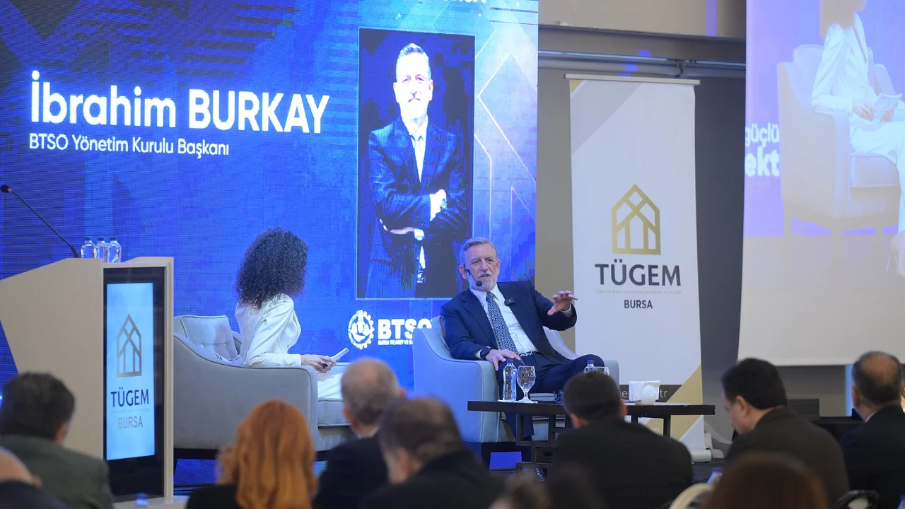 BTSO Y&ouml;netim Kurulu Başkanı Burkay T&Uuml;GEM Bursa &uuml;yeleriyle buluştu