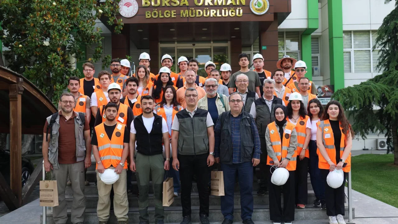 Geleceğin ormancıları Bursa'da
