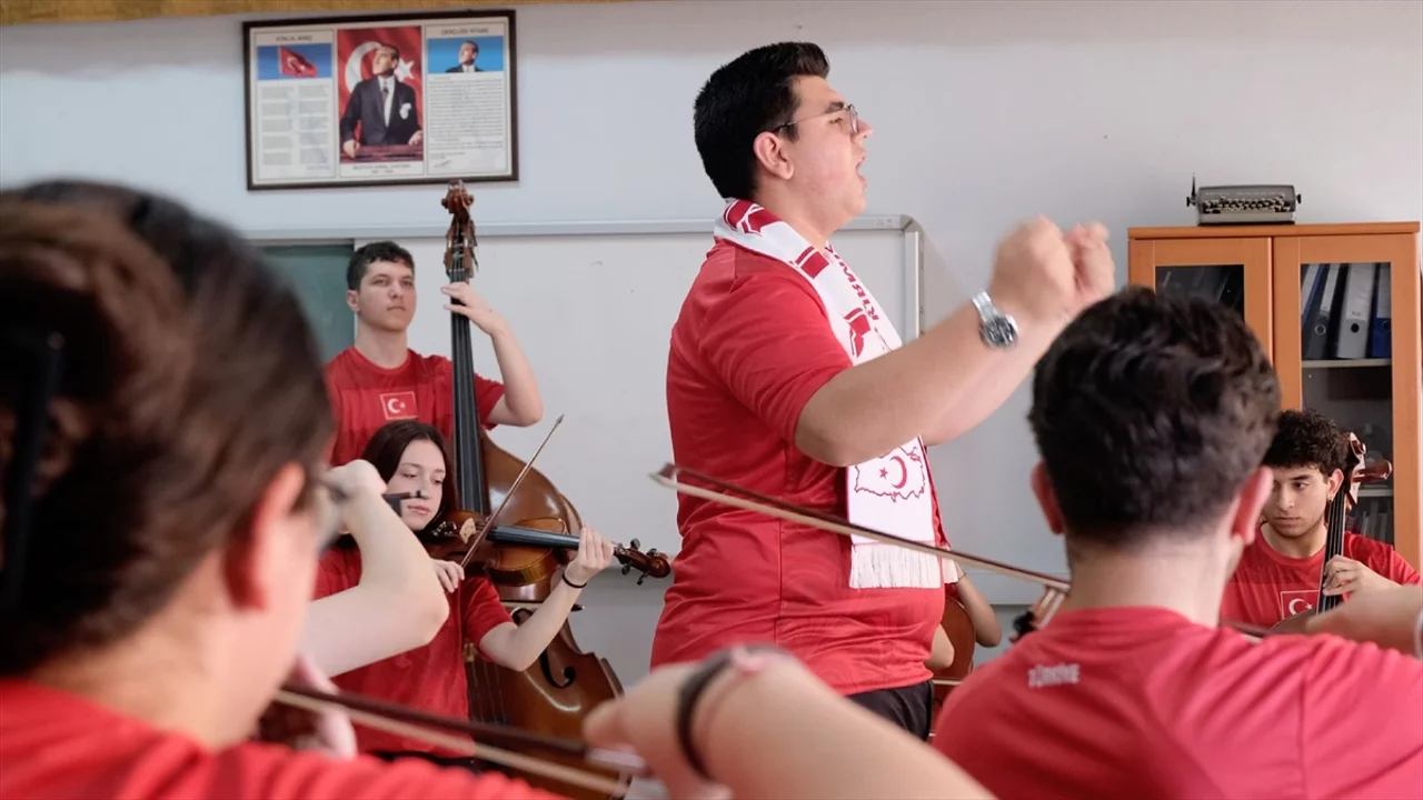 Bursalı öğrenciler milli takım beste yarışmasında birinci oldular!