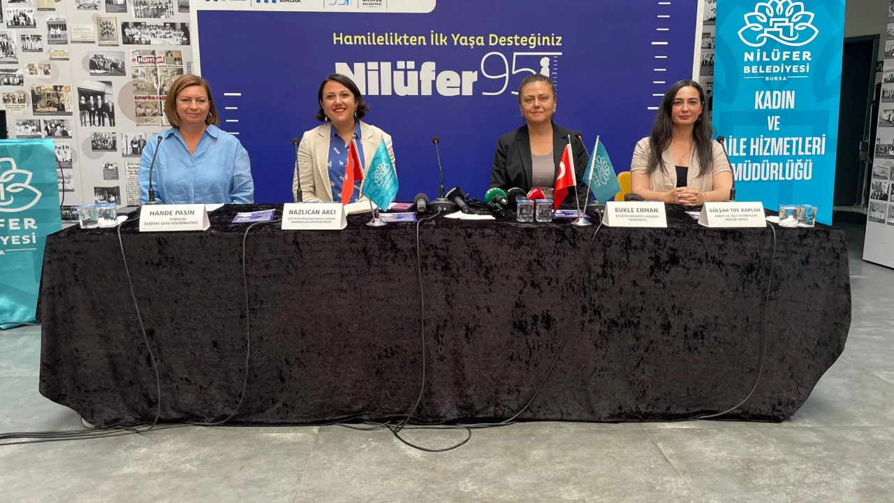Bursa'da &ouml;rnek proje! Nil&uuml;fer95 ile hamilelikten ilk yaşa kadar ailelere destek verilecek...