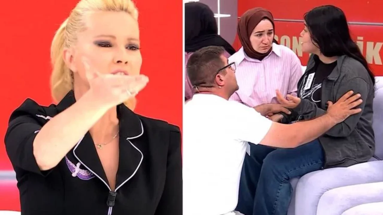 M&uuml;ge Anlı canlı yayında &ouml;fkesini gizleyemedi!
