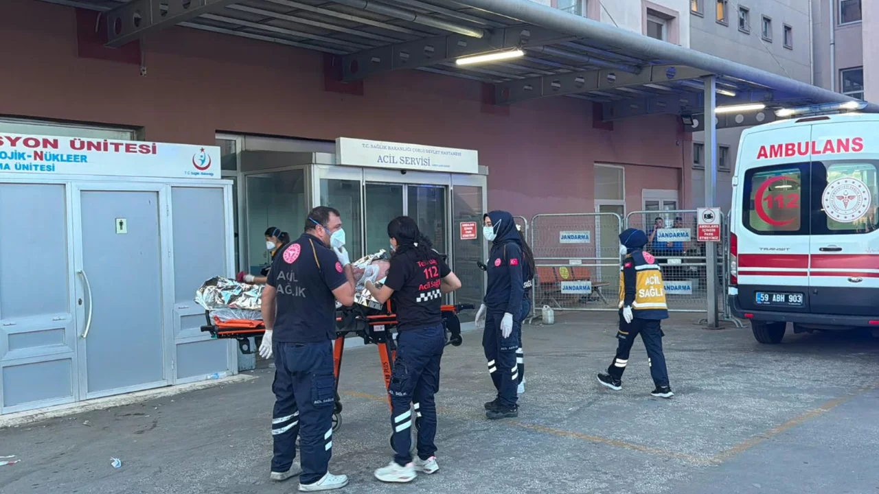 Tekirdağ'da kimya fabrikasında patlama: Yaralılar var...