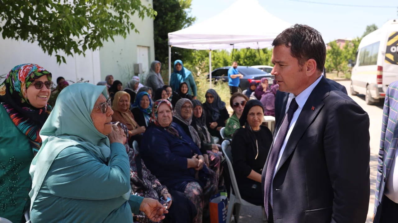 Osmangazi'de mahalle ziyaretleri Yeniceabat ile devam etti