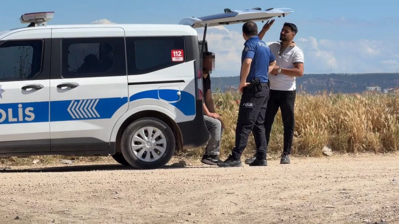Tartıştığı eşinin aracını k&uuml;le &ccedil;evirdi