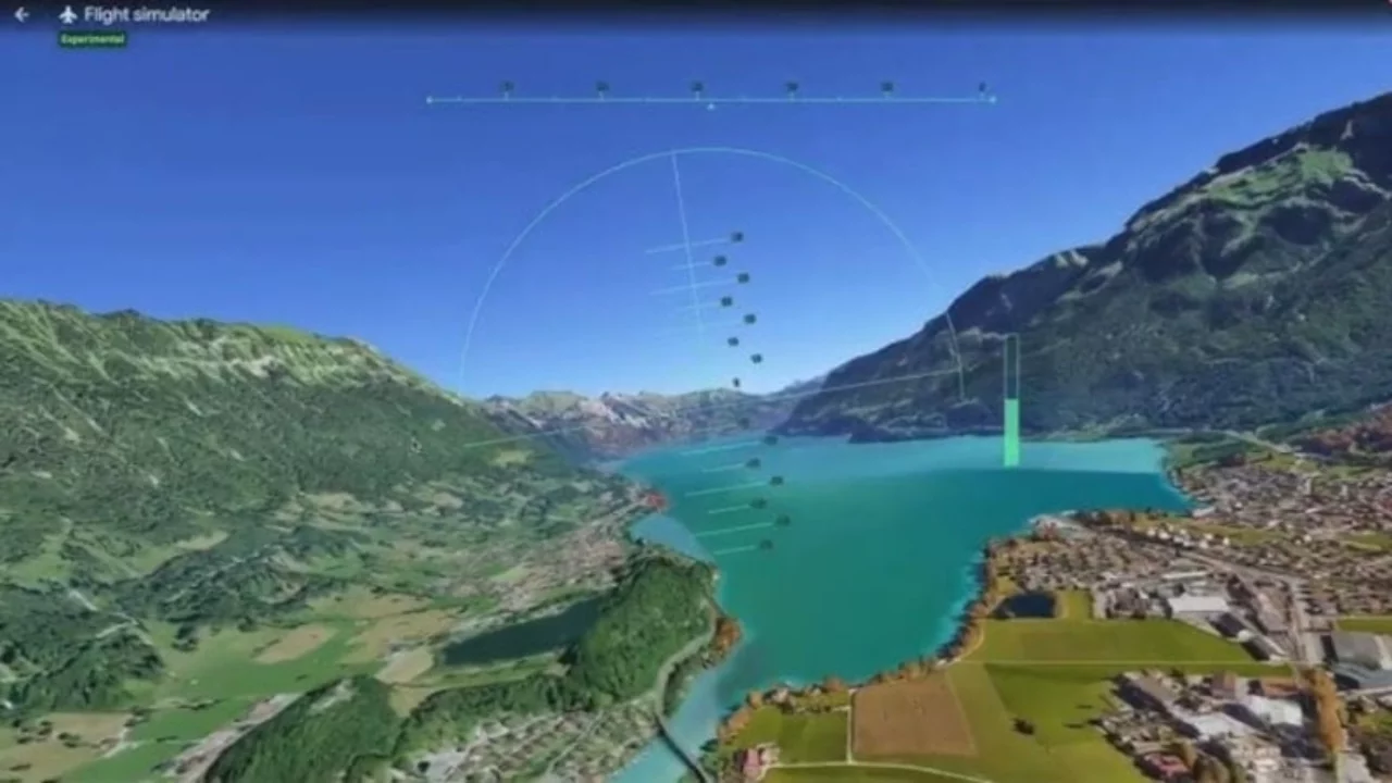 Google Earth ücretsiz uçuş simülatörü: Pilot sizsiniz