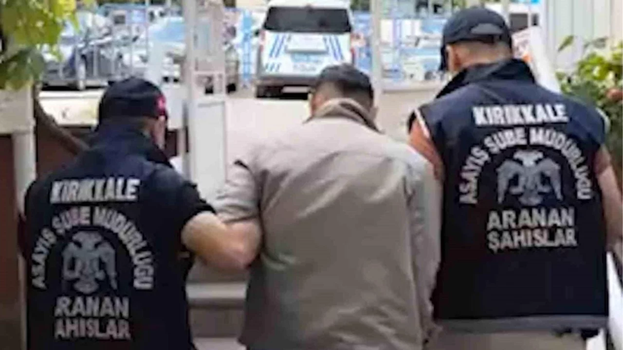 10 yıl hapis cezası bulunan yabancı uyruklu h&uuml;k&uuml;ml&uuml; yakalandı