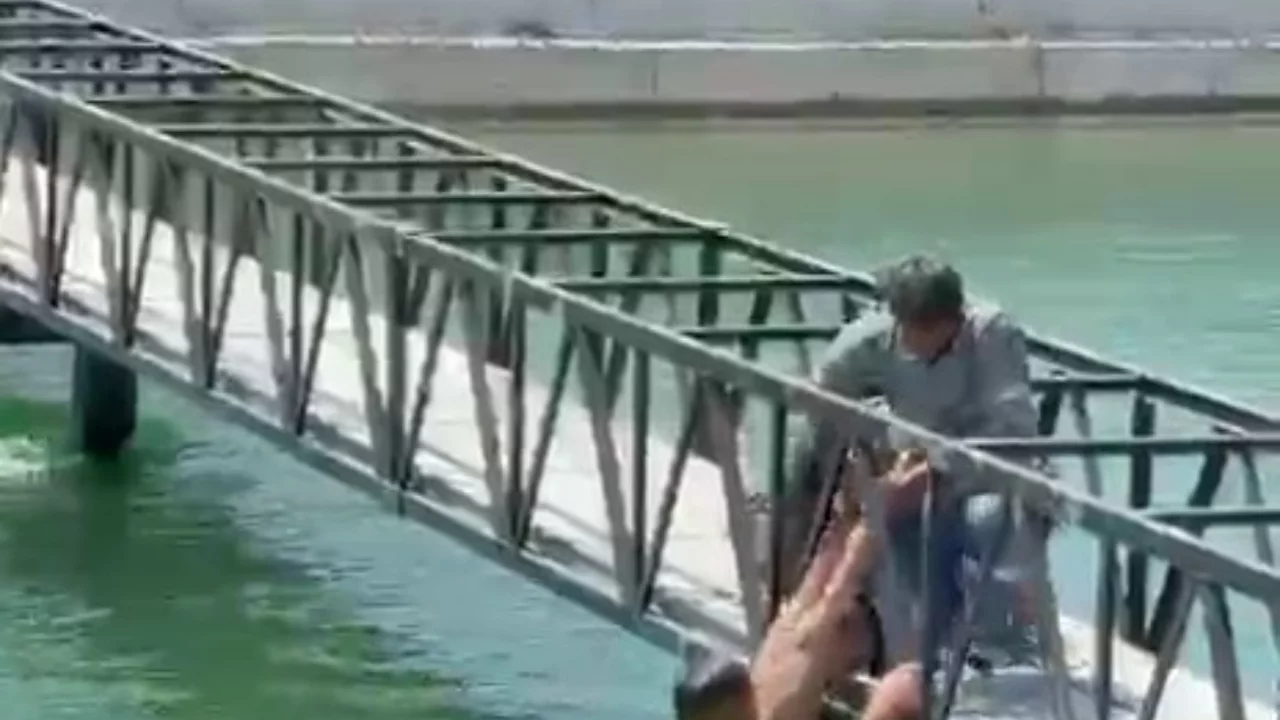 Sulama kanalında boğulmak &uuml;zereydiler! 2 kişi kurtarıldı
