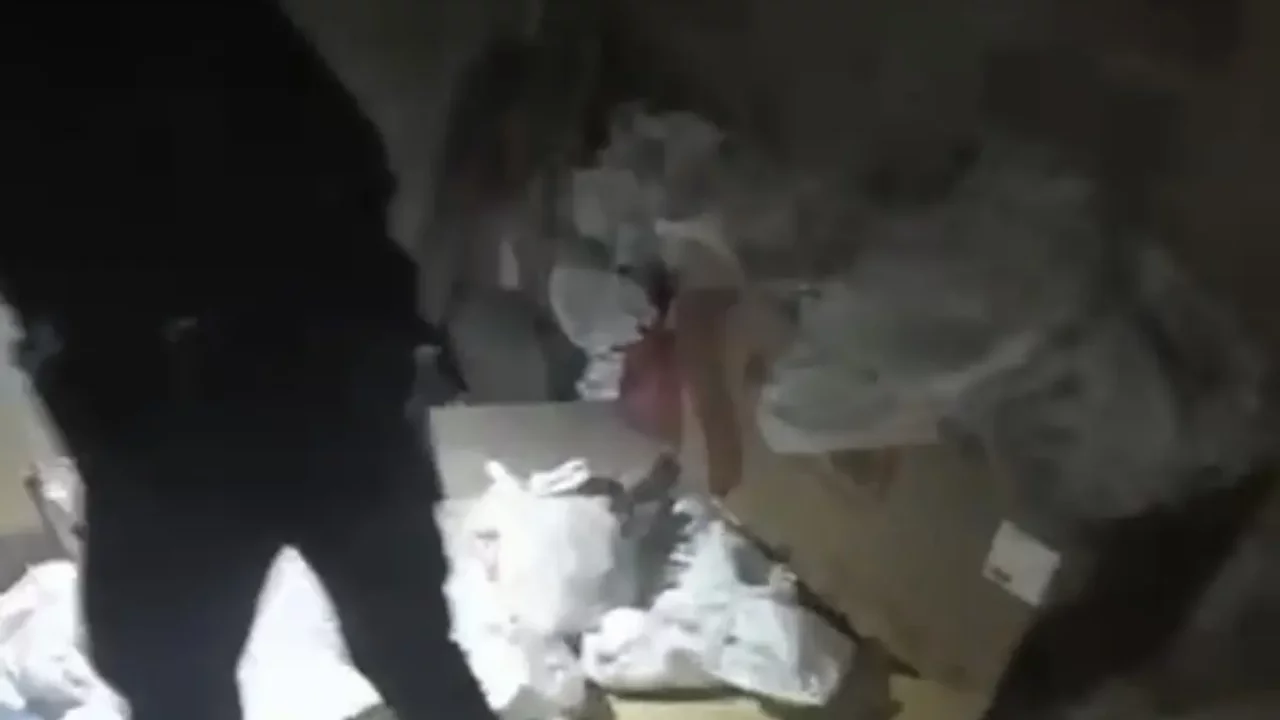 Aile apartmanında şaşkına &ccedil;eviren manzara! "Pe&ccedil;eteye sarıp yutuyoruz"
