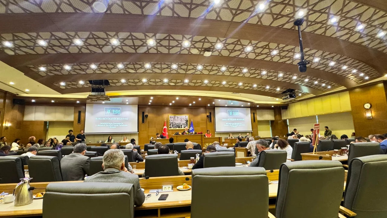 Bursa Büyükşehir Meclisi toplandı 
