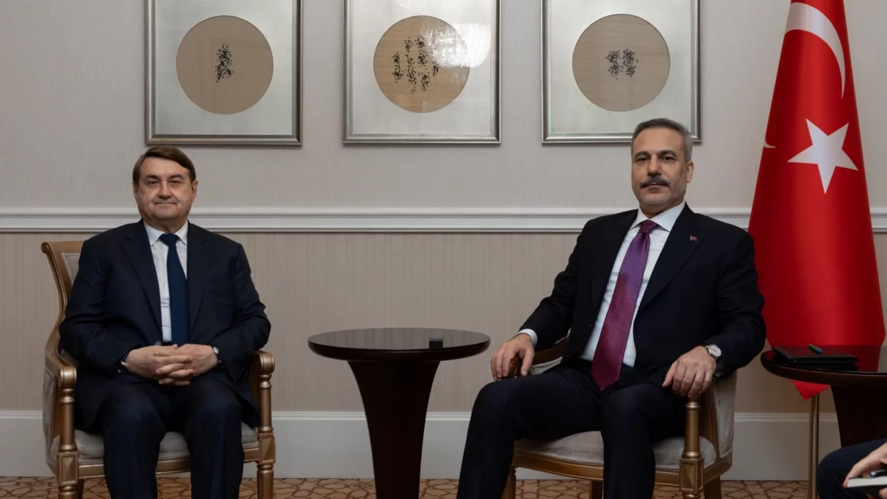 Bakan Fidan, Putin'in Danışmanı Levitin ile bir araya geldi