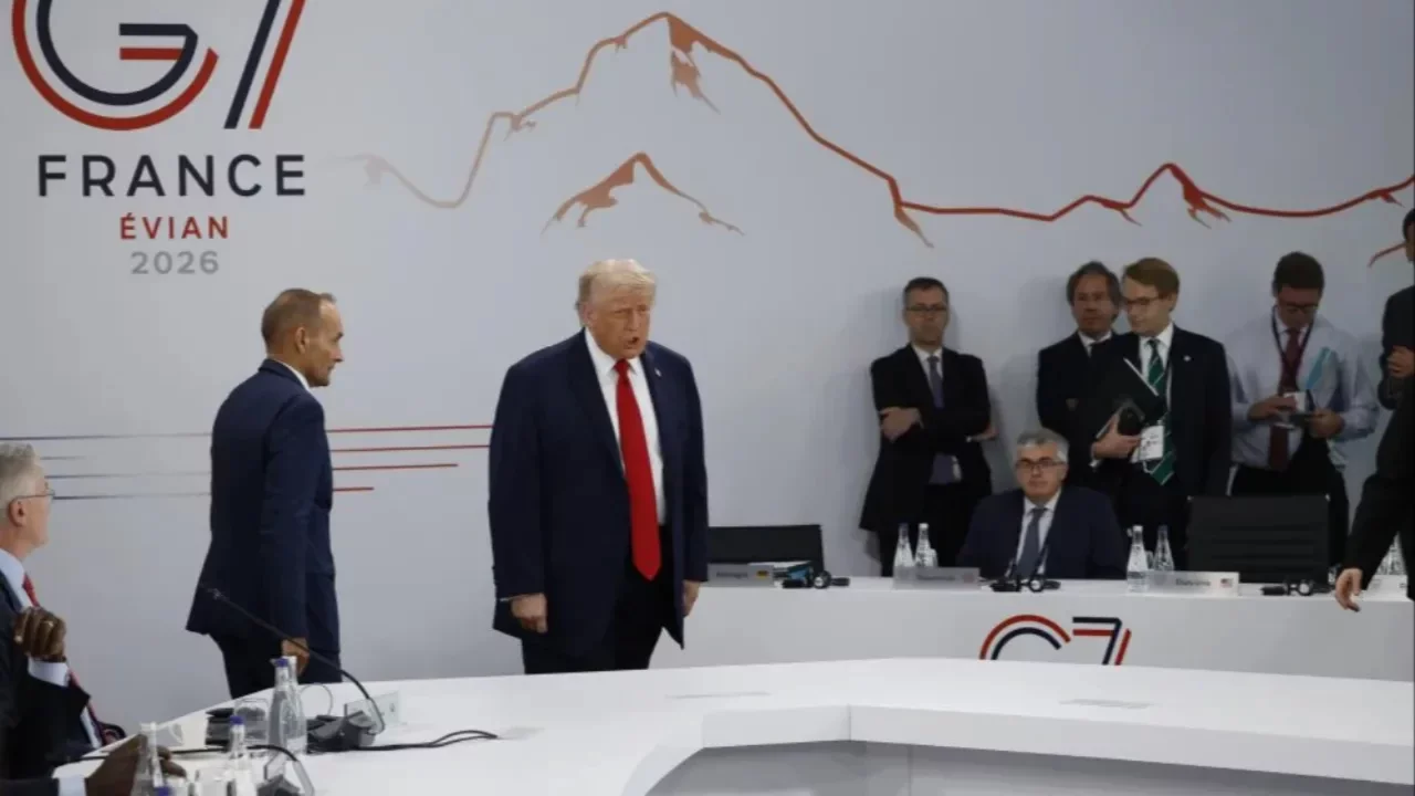 Donald Trump, G7 zirvesindeki toplantıya 1 saat geç kaldı: Diğer liderlere "patron benim" esprisi 