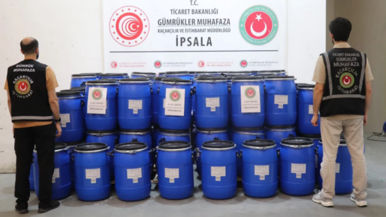 İpsala G&uuml;mr&uuml;k Kapısı'nda tarihi baskın! Piyasa değeri 3 milyarı aşıyor