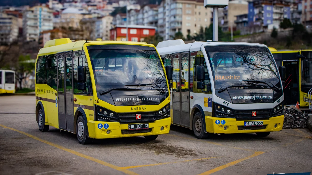 Bursalılar dikkat! B/34 ve B/34U hatlarında güzergah değişti