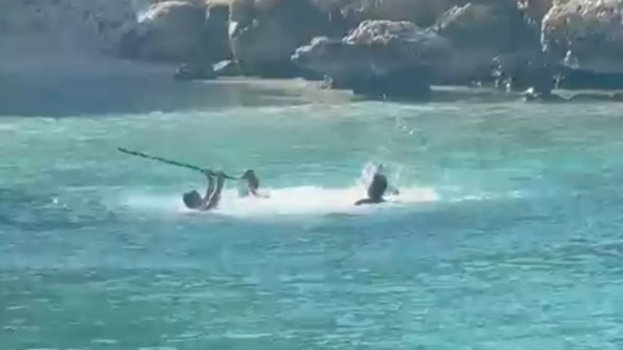 Denizde şişe ve sopayla darp olayında 3 tutuklama