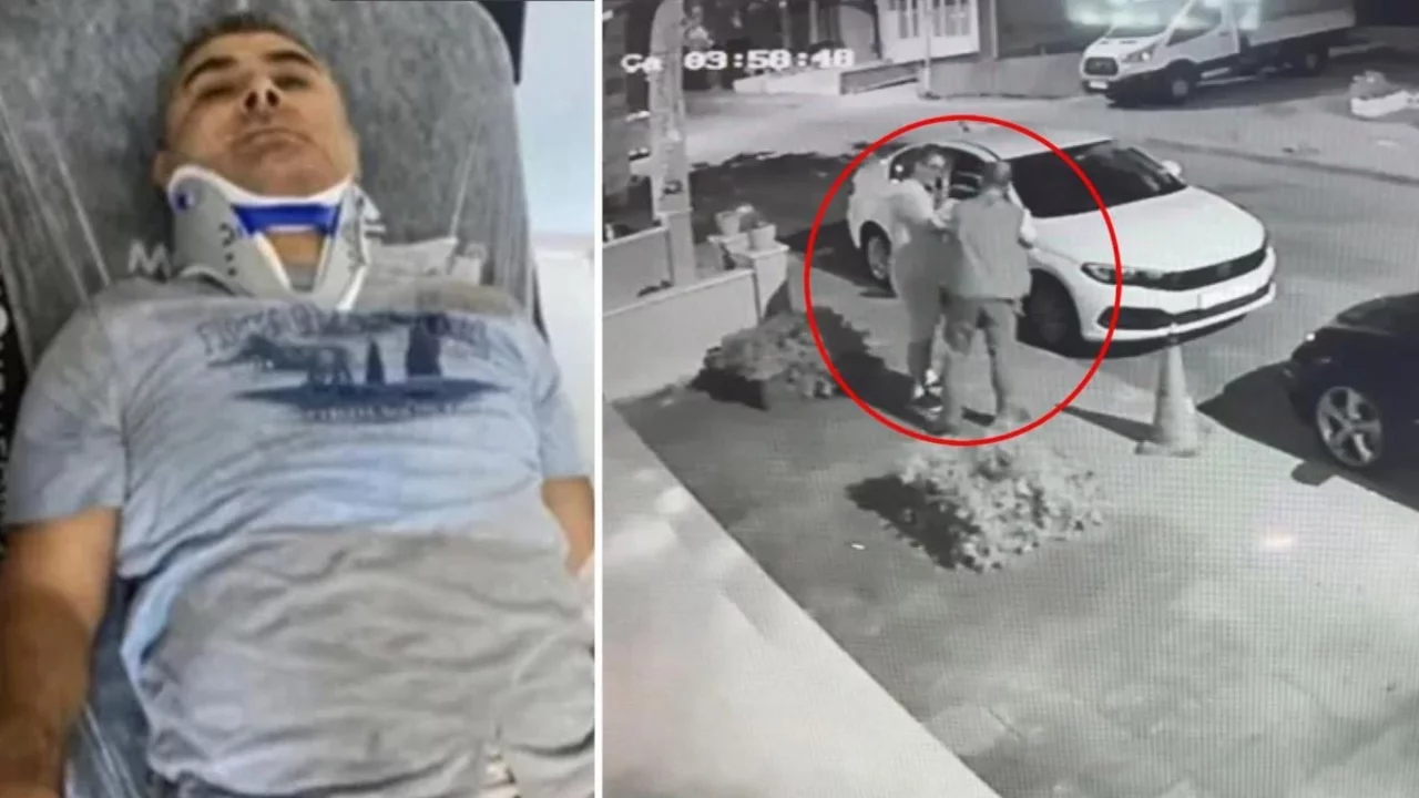 Erhan Karaal'ın ka&ccedil;ırılma anının en net g&ouml;r&uuml;nt&uuml;s&uuml;!