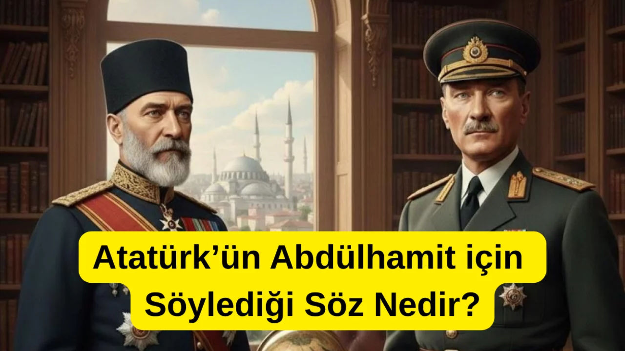 Atatürk'ün Abdülhamit için Söylediği Söz Nedir?