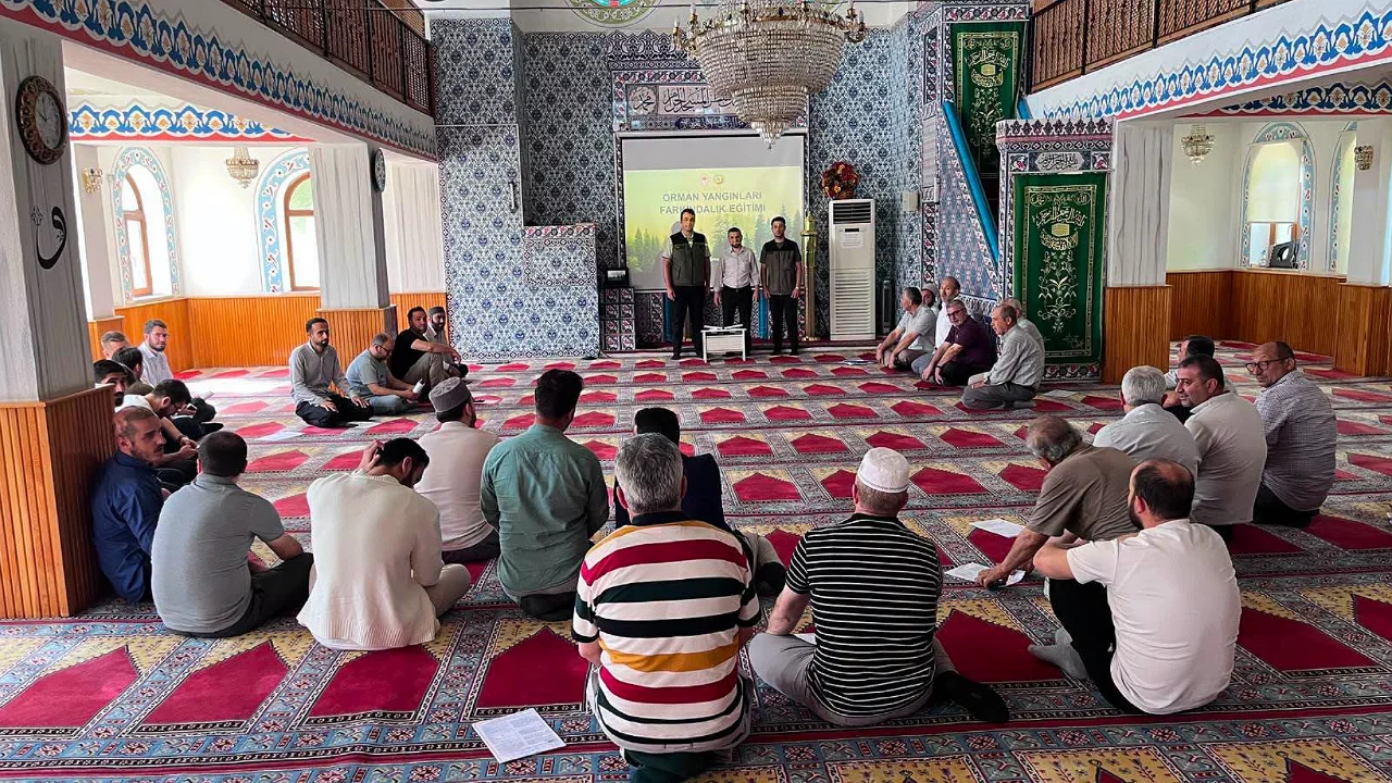 Ormanları korumak i&ccedil;in seferberlik! Bu kez eğitimlerin adresi camii oldu...