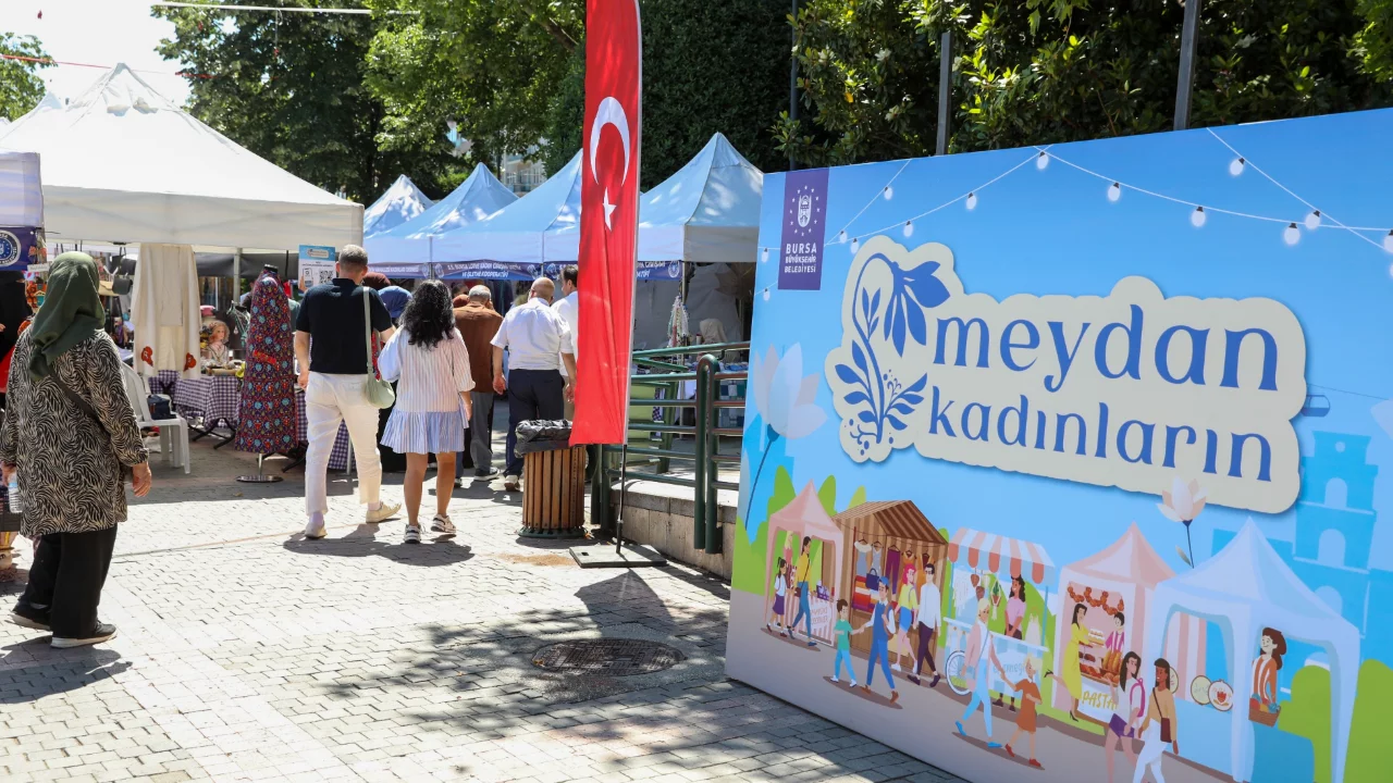 Bursa'da "Meydan Kadınların"