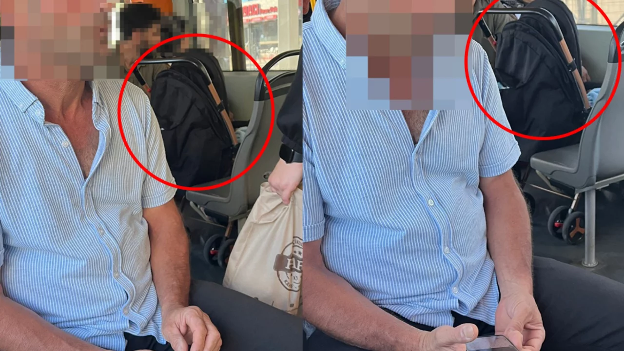 Bursa metrosunda can sıkan davranış!