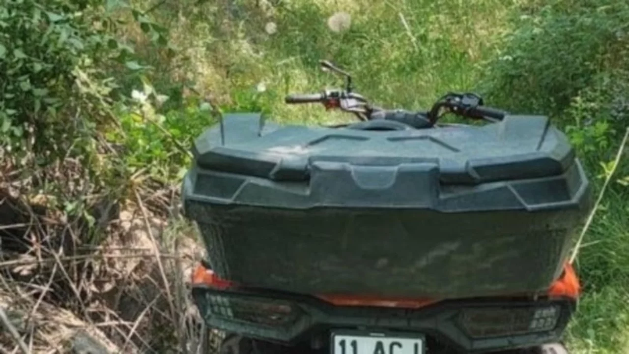Bilecik'te ATV dere yatağına d&uuml;şt&uuml;: 3 yaralı