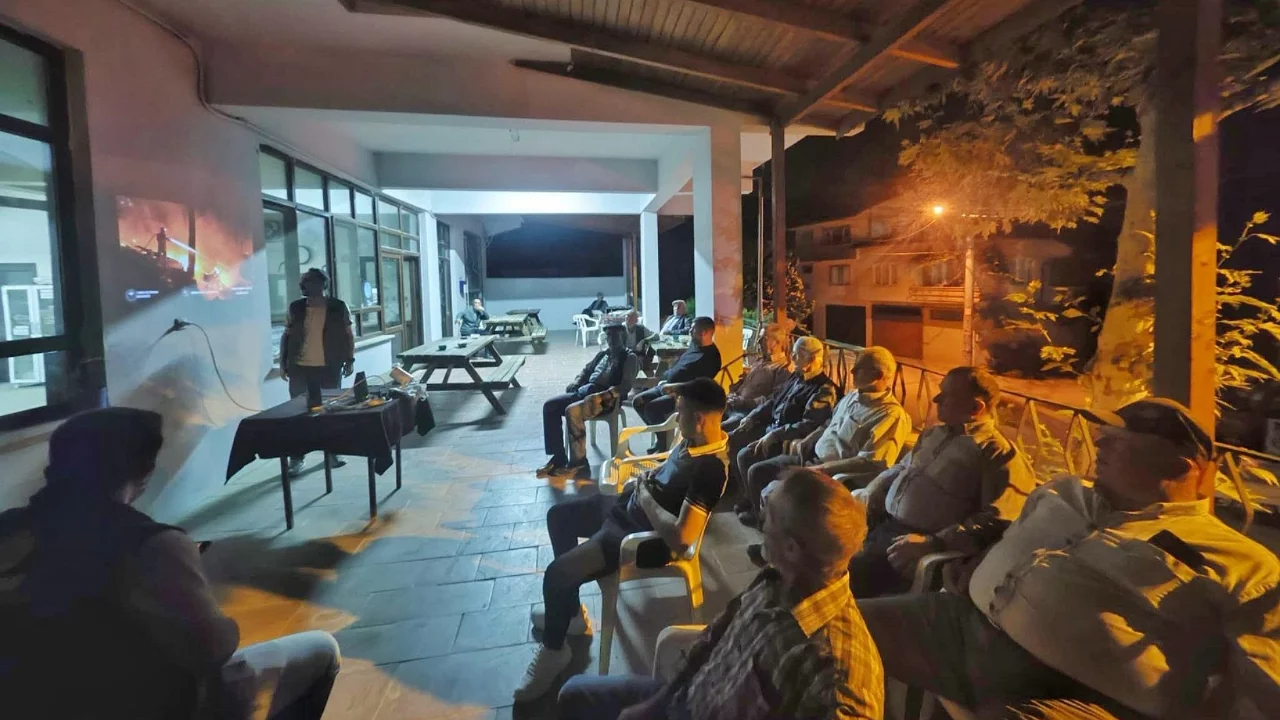 "Yangınla mücadelede en güçlü silahımız bilinç ve hazırlıktır!"