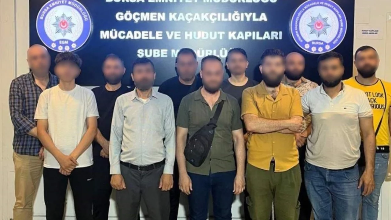 Bursa Emniyeti düzensiz göçe göz açtırmıyor