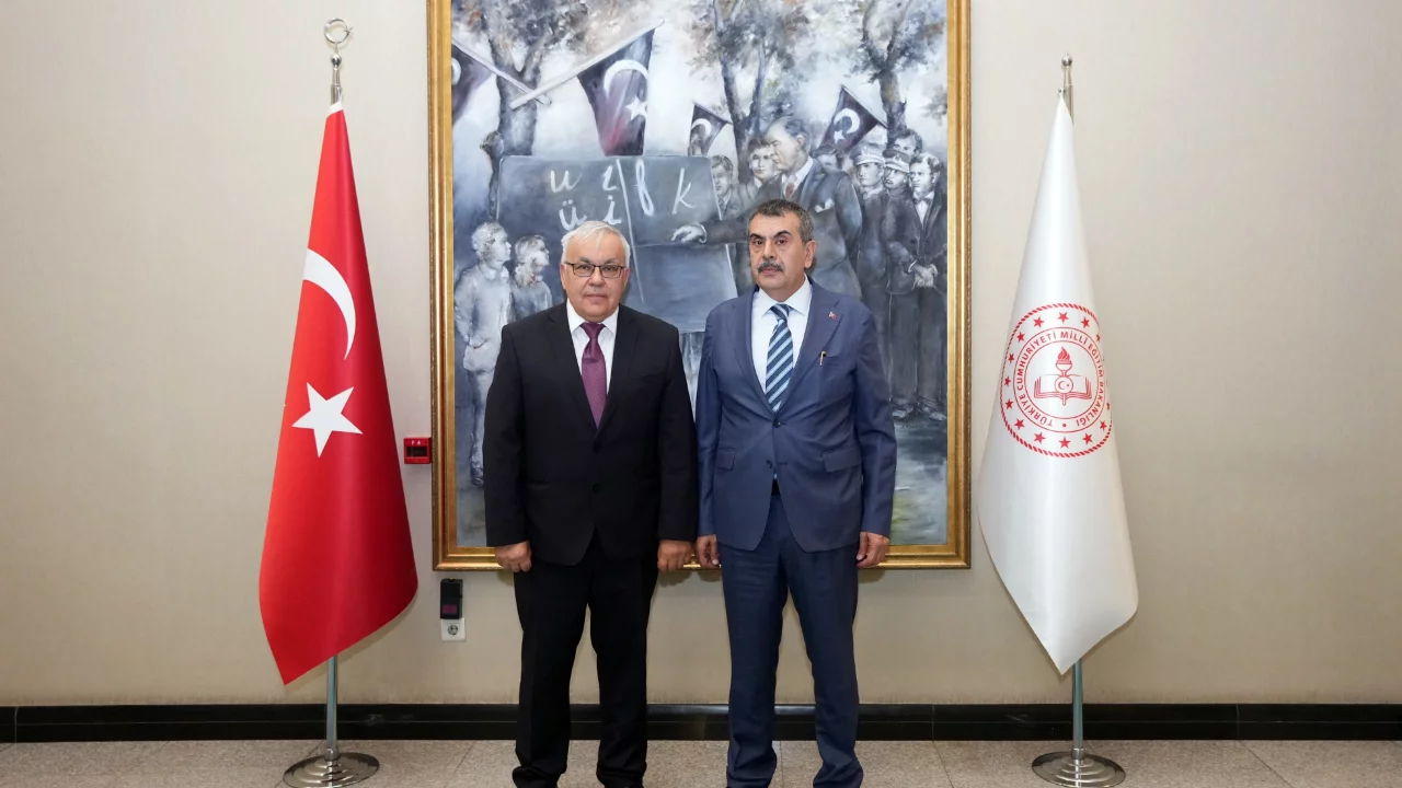 Bakan Tekin, Rusya ve Mısır büyükelçilerini ağırladı