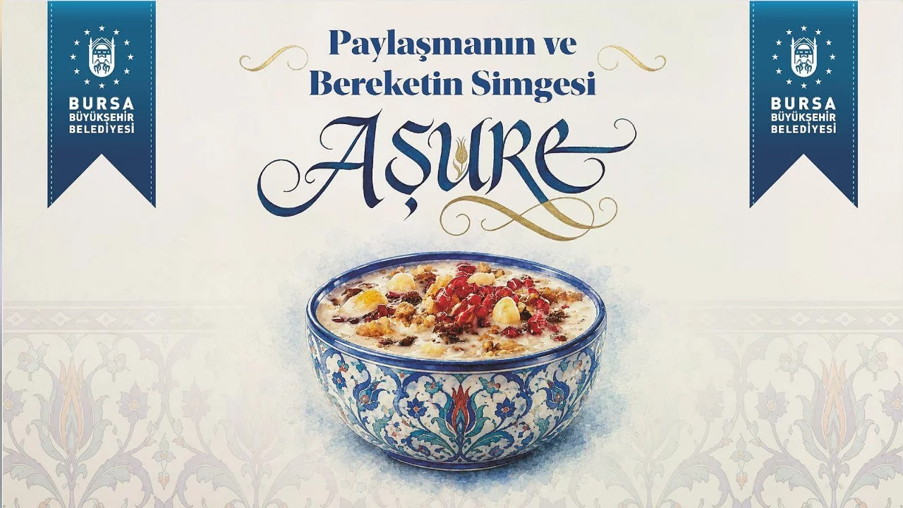 Bursa'da aşure kazanları birlik için kaynayacak 