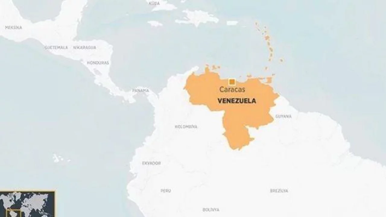 Venezuela haritada nerede? Venezuela nerede, n&uuml;fusu ka&ccedil;, başkanı kim?