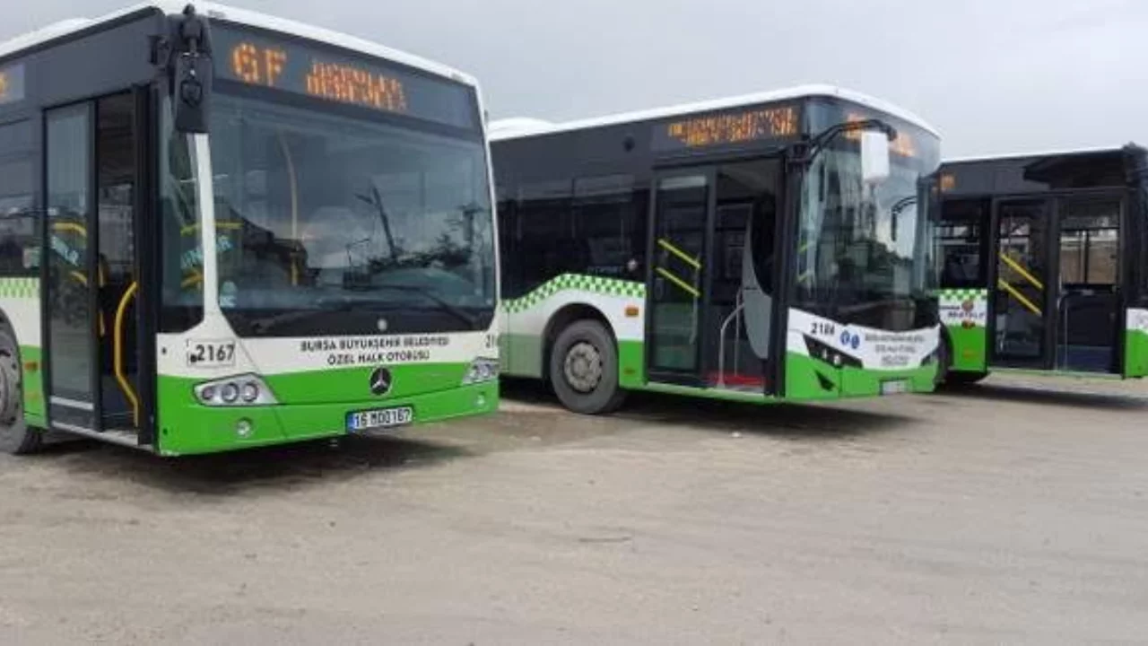 Bursa &ouml;zel halk otob&uuml;slerinde yaz tarifesi başlıyor! Sefer saatleri baştan d&uuml;zenlendi