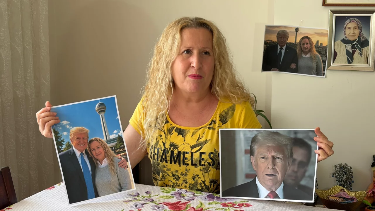 Trump'ın kızı olduğunu iddia eden Necla &Ouml;zmen: "Babama yaprak sarması hazırladım"