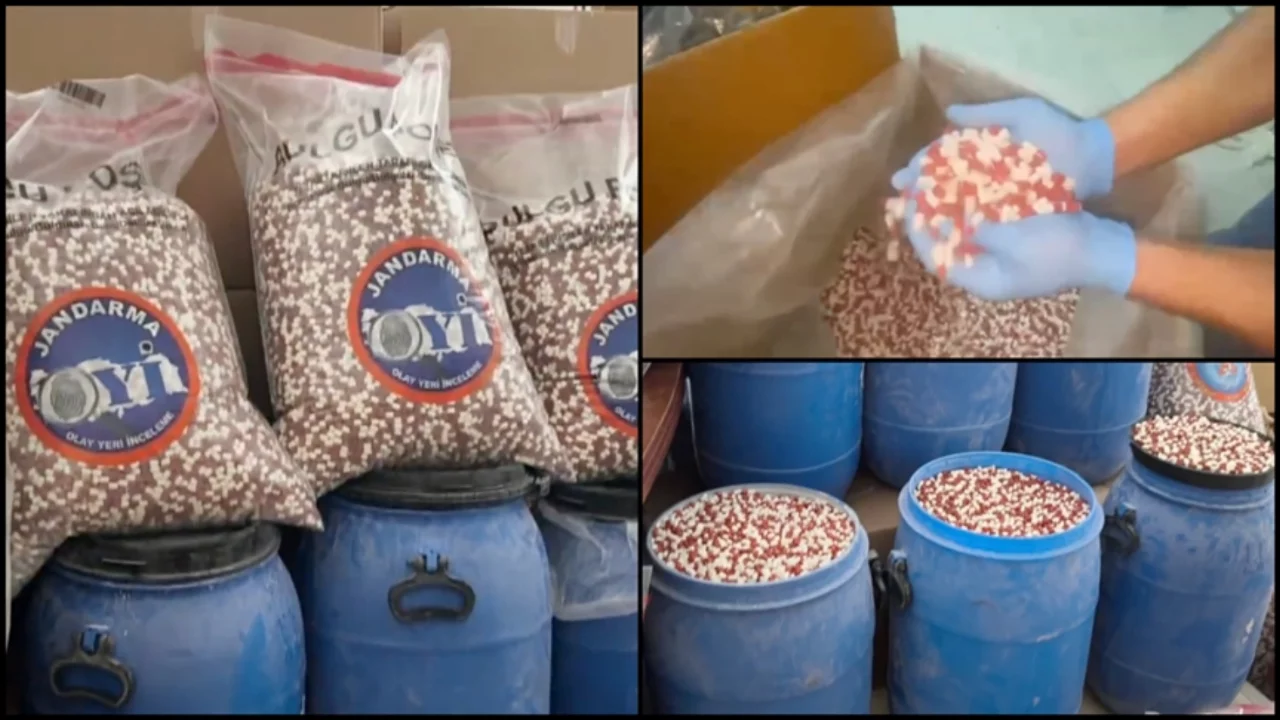 Düzce'de yüzbinlerce uyuşturucu hap yakalandı! 
