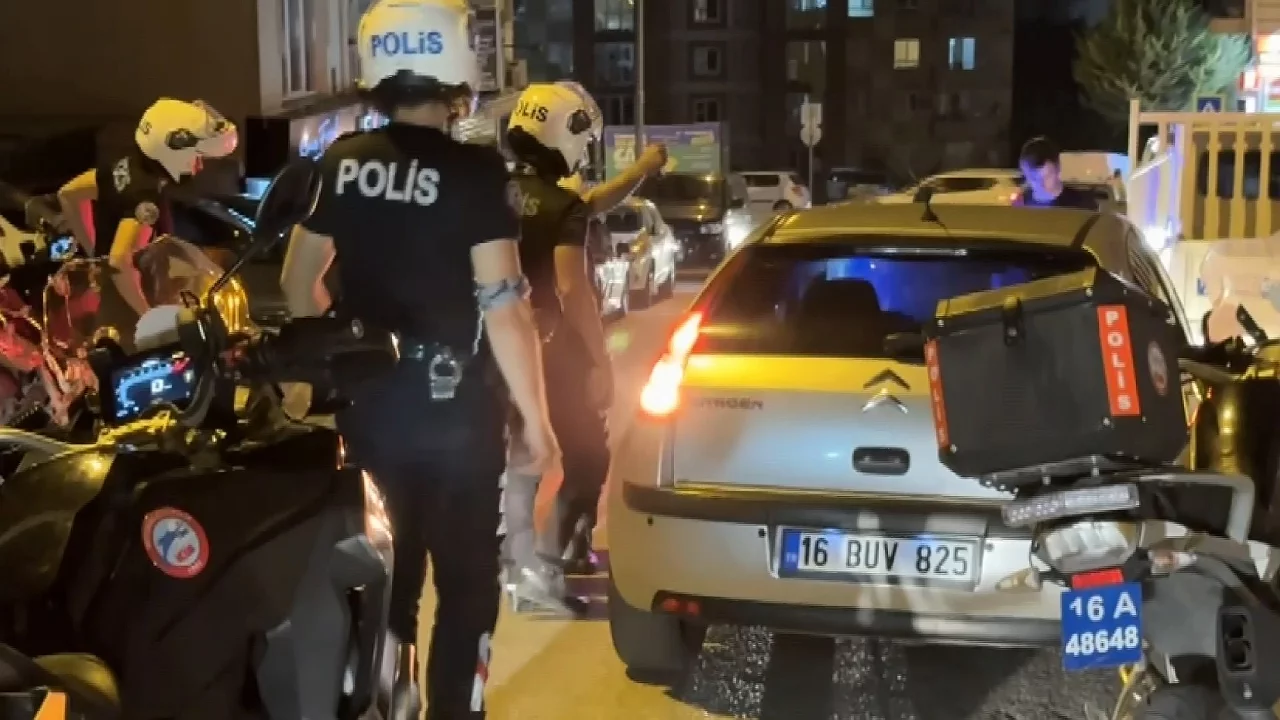 Bursa'da bini aşkın polis ile dev operasyon!