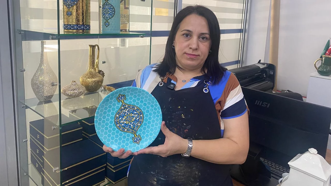 Bursa'nın tarihi motifleri cam sanatında hayat buluyor!