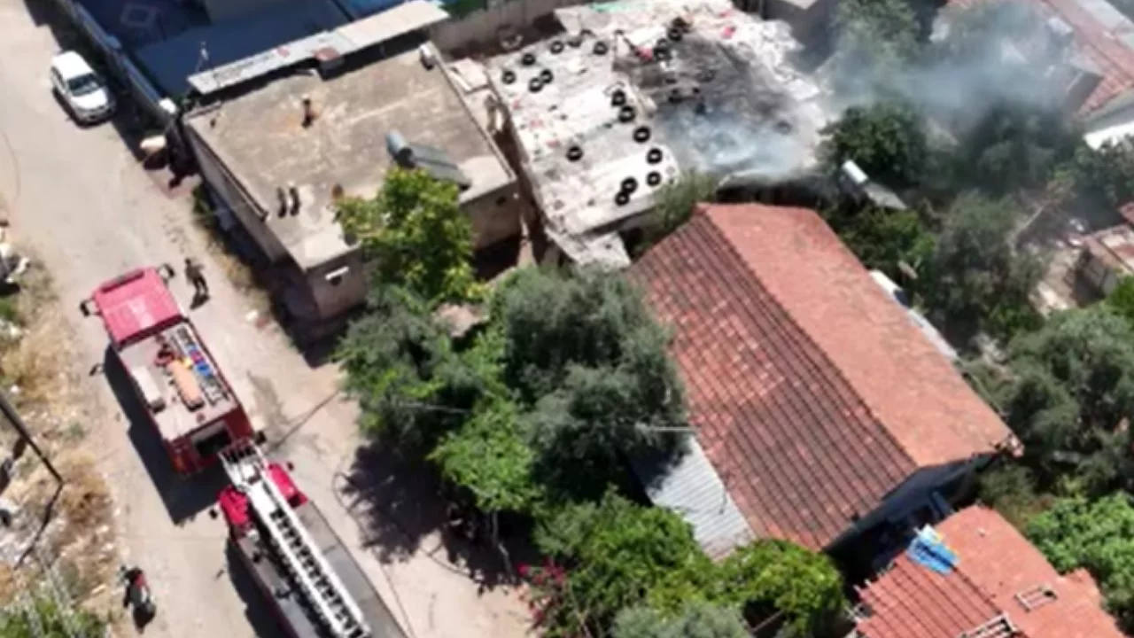 M&uuml;stakil ev alevlere teslim oldu, facia sı&ccedil;ramadan &ouml;nledi